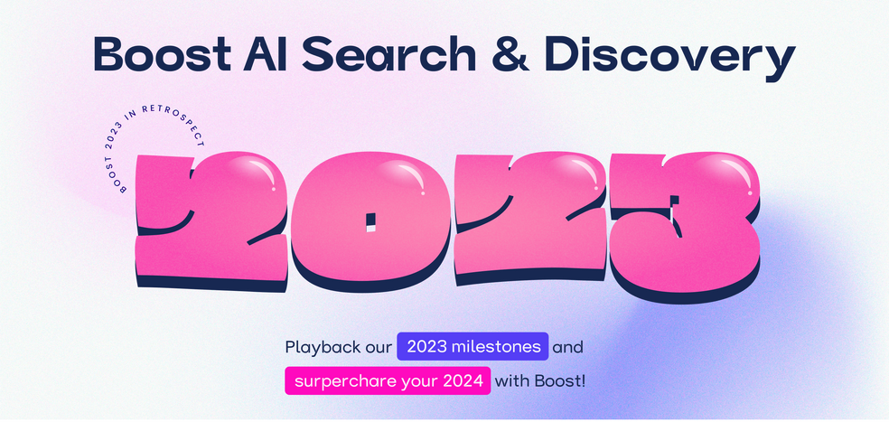 boost ai search and discovery 2023 year in review