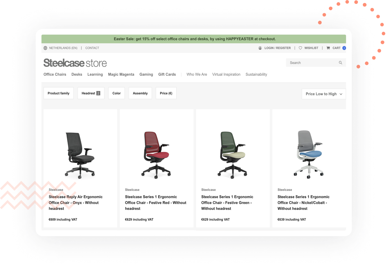 steelcase testimonial boost ai search and discovery