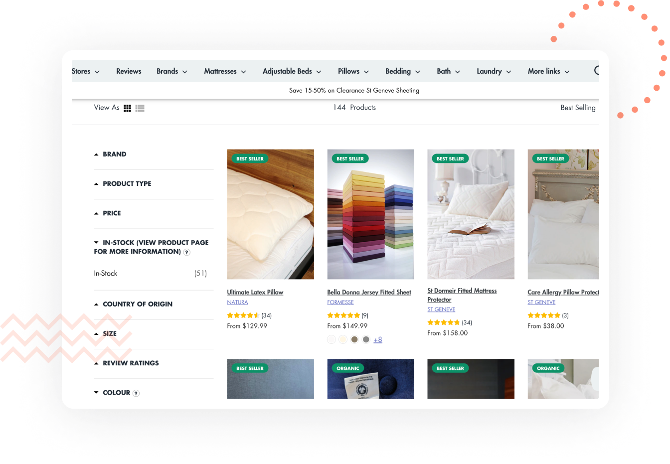 the mattress and sleep company testimonial boost ai search and discovery