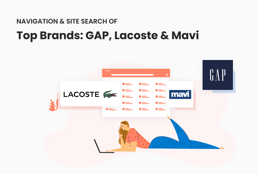 Product filter & site search best practices: A closer look into GAP, Lacoste and Mavi