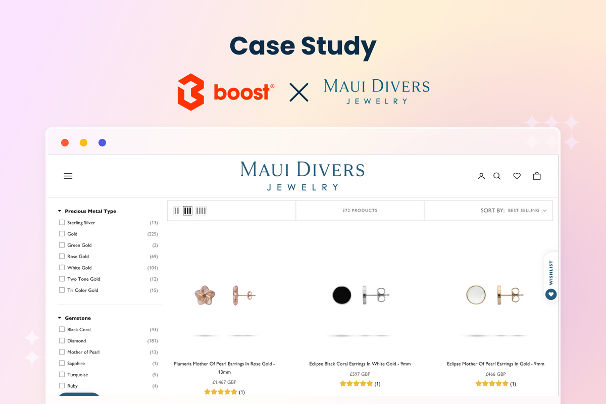 How Maui Divers Jewelry Got 700+ Orders With Boost and 1400+ Positive Reviews With Growave