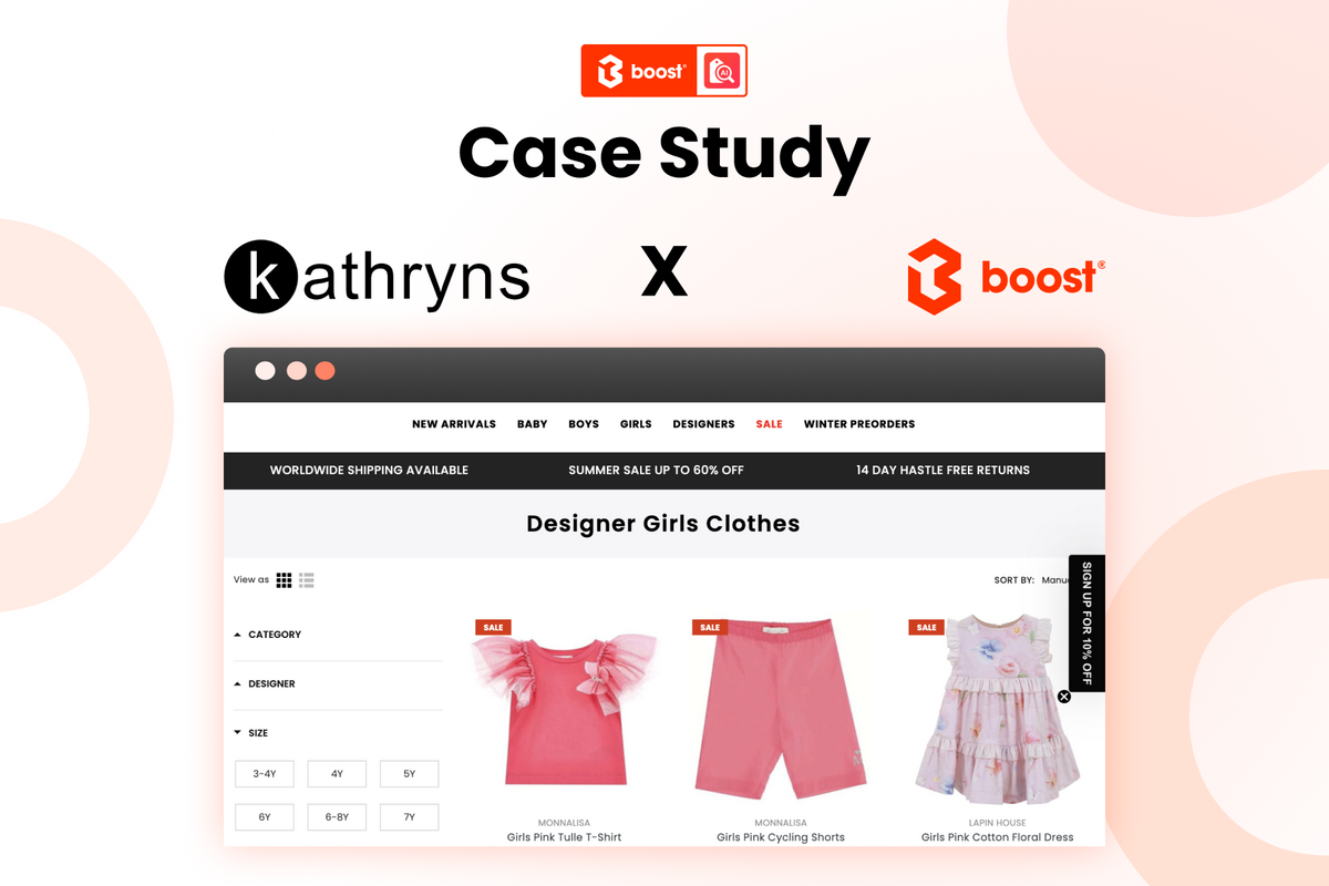 Case Study: Enhancing Customer Experience and Sales with Boost - A Kathryns' Success Story