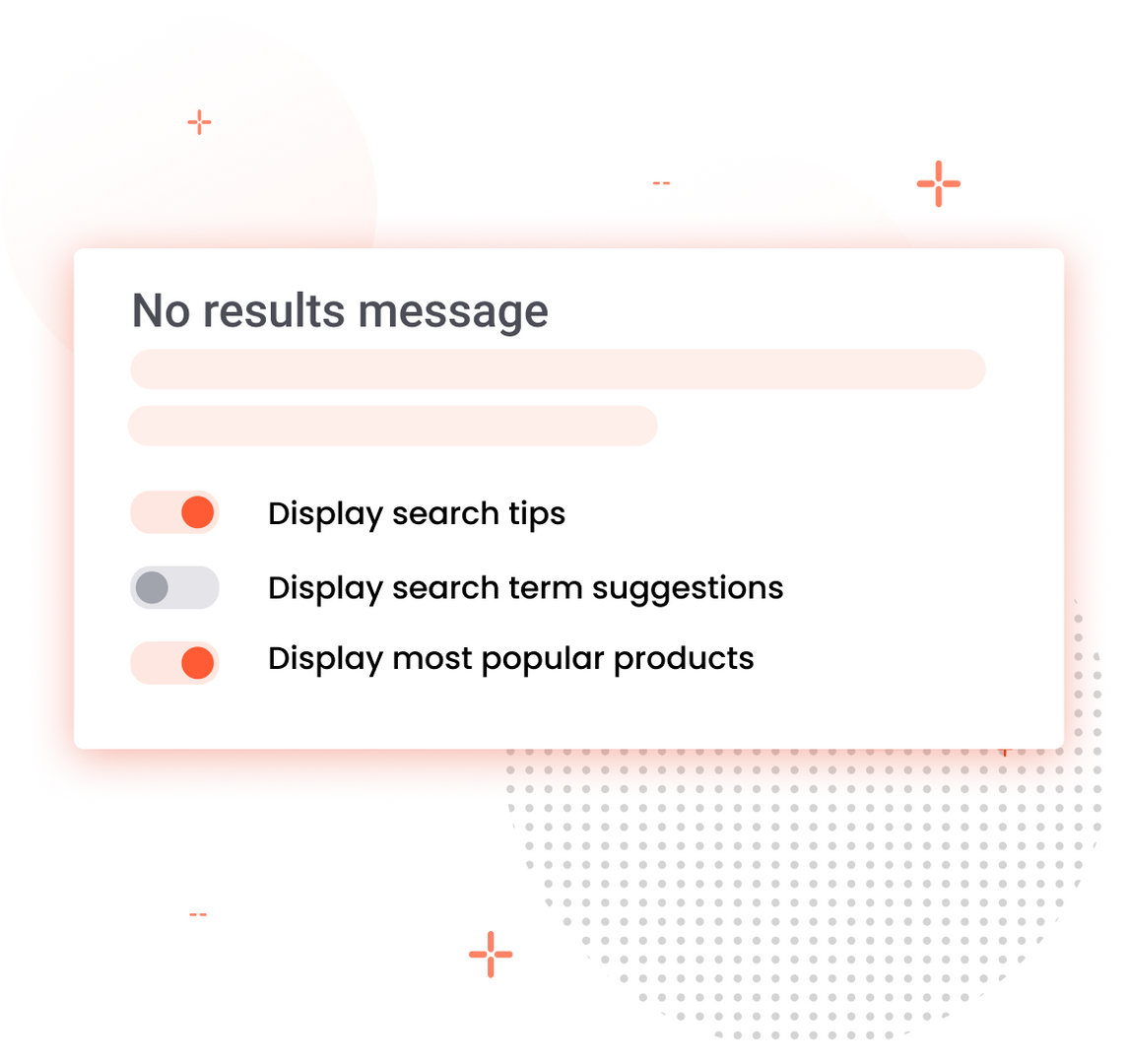 no search result suggestions in boost ai search for shopify