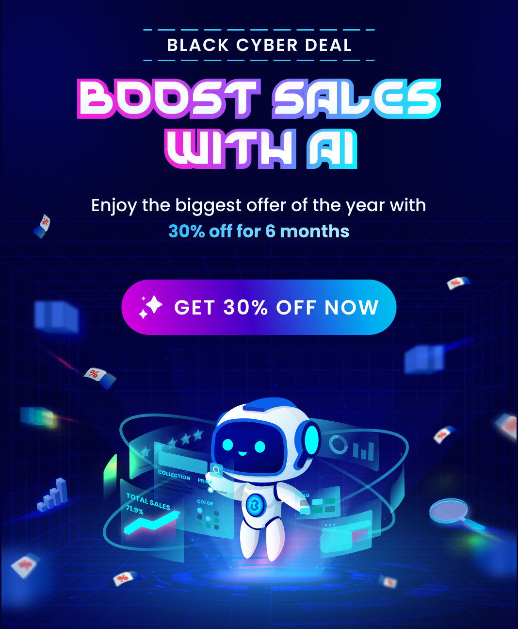 boost ai search and discovery | holiday selling promotion