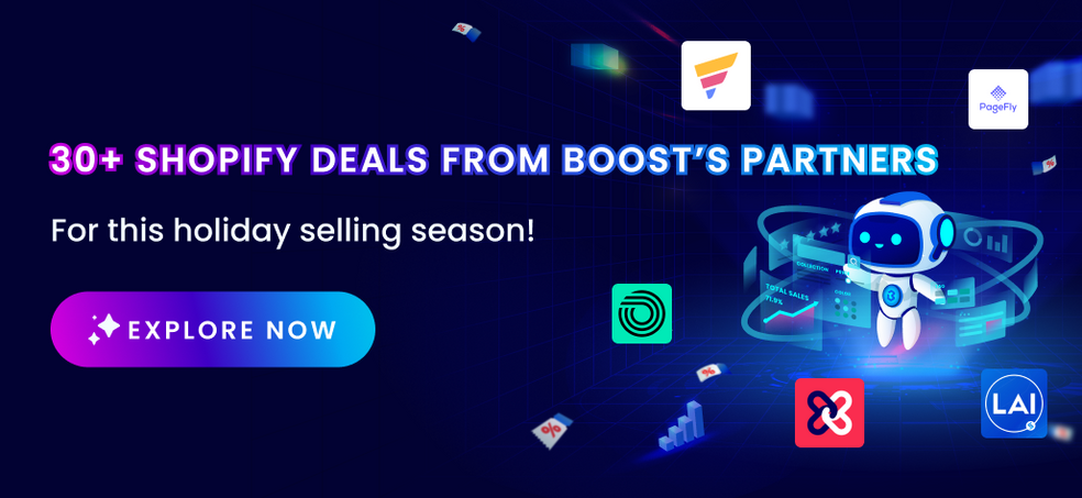 shopify deals from boost partners